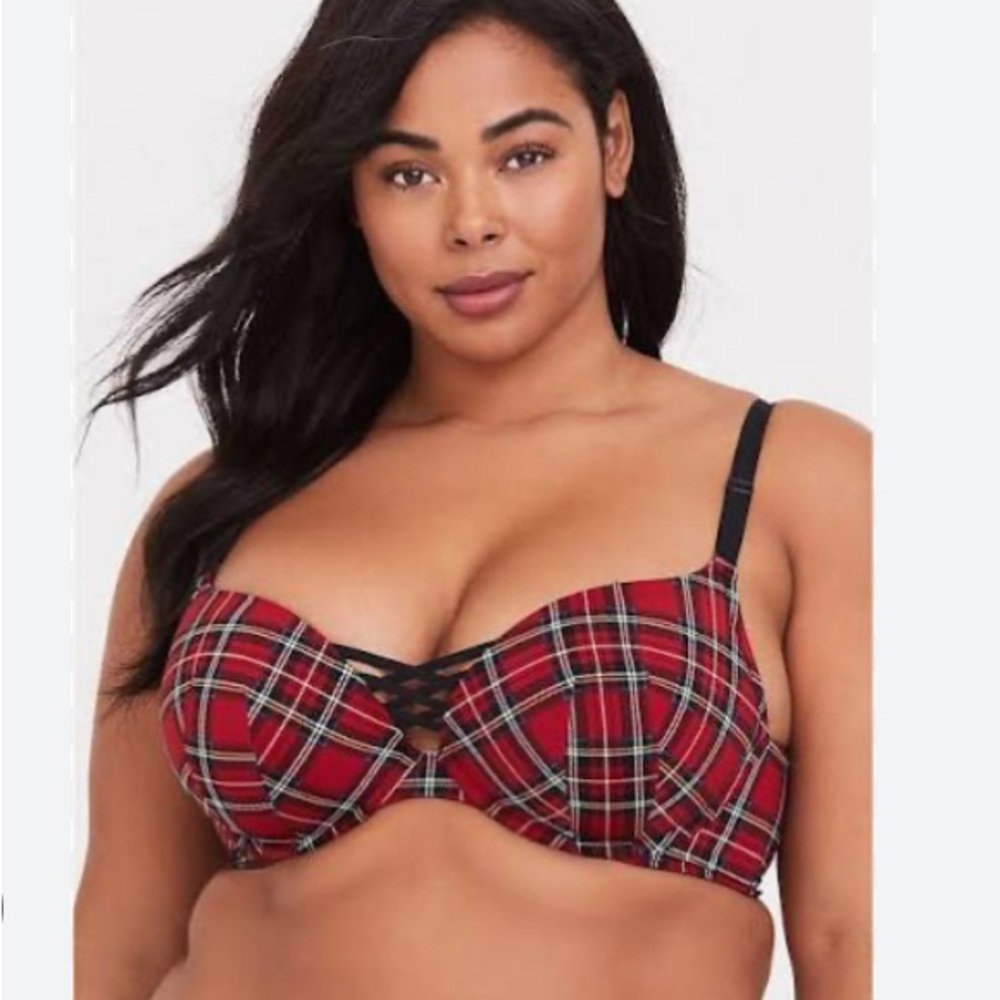 XO Plunge Push-Up Bra 44DD